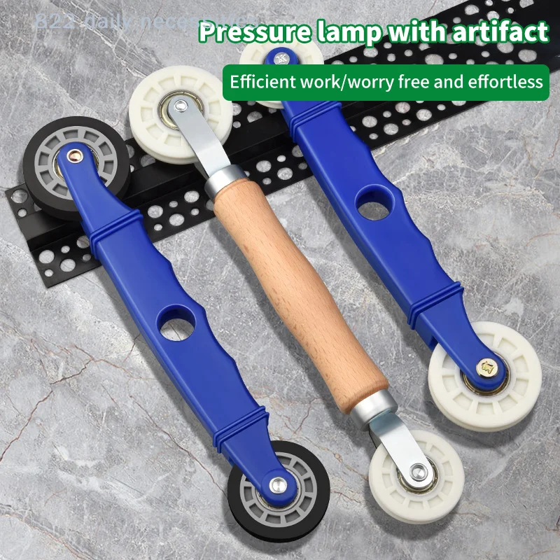 convenientRubber Mesh Wheel Window Install Tool Window Screen Hand Installation Repair Roller Yarn Double-Head Pressure Pulley
