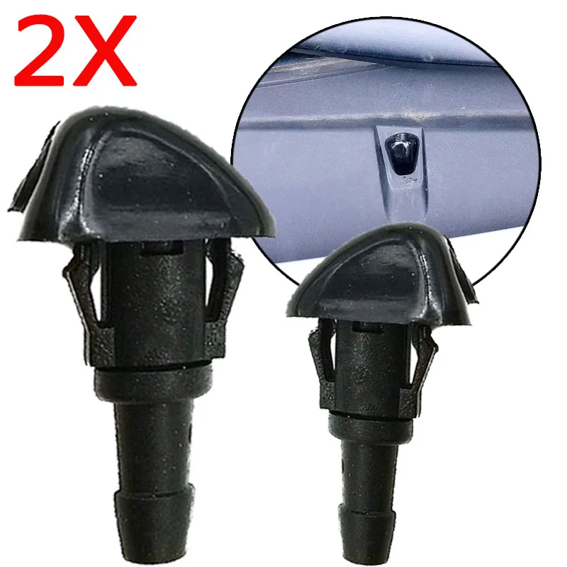 2PCS Windshield Washer Water Nozzle Spray  76810-SEA-A01 For Honda CR-V MK3 2006 2007 2008 2009 2010 2011