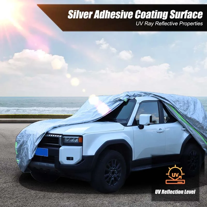 

Для 2024 + Toyota Land Cruiser 250 Prado LC250, наружная защита, полный автомобильный чехол, снежные чехлы, водонепроницаемые внешние аксессуары