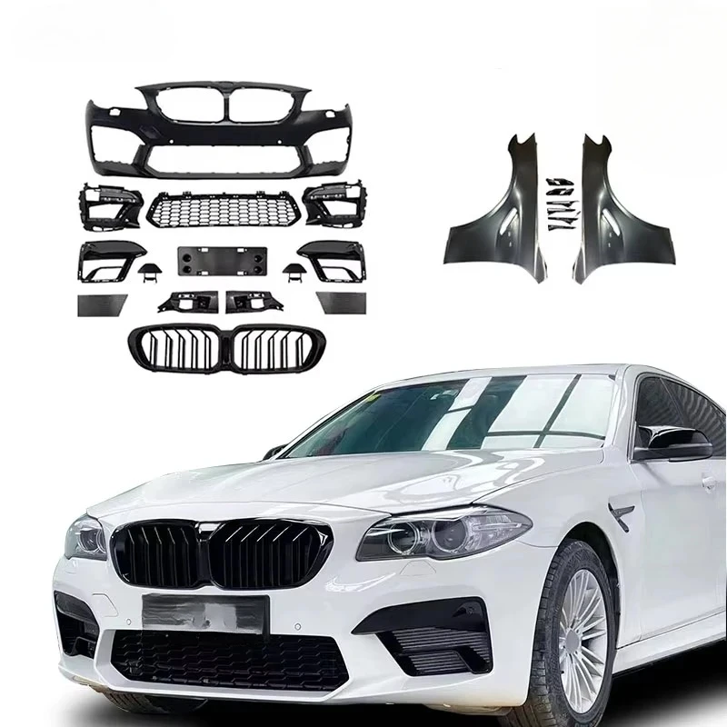 

Hot Sale! Front Bumper Face Kit 5 Series F10 - 2021 M5 Style Upgr | & Old to New Bodykit