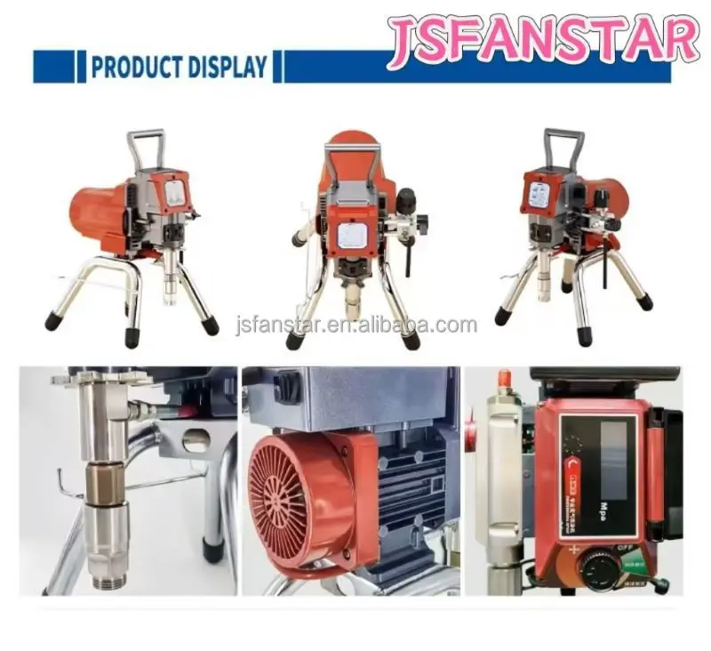 Mini Airless Paint Sprayer, 935 Series Small Electric Spray Machine with Piston Pump