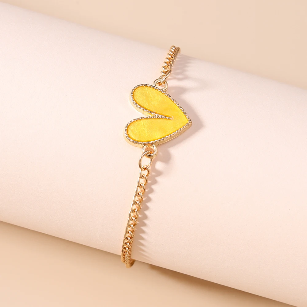 Aihua Niedliche Kawaii Mädchen Herzanhänger Halskette für Frauen Neuer Trend Mädchen Schlüsselbeinkette Party Geburtstag Schmuck Geschenke – Detail 23