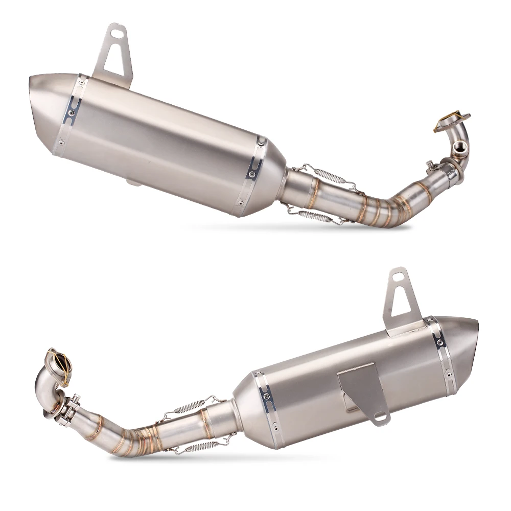 High - Efficiency Full system exhaust pipe muffler for vespa gts 250 gts 300 2007- 2017 2018 2019 2020