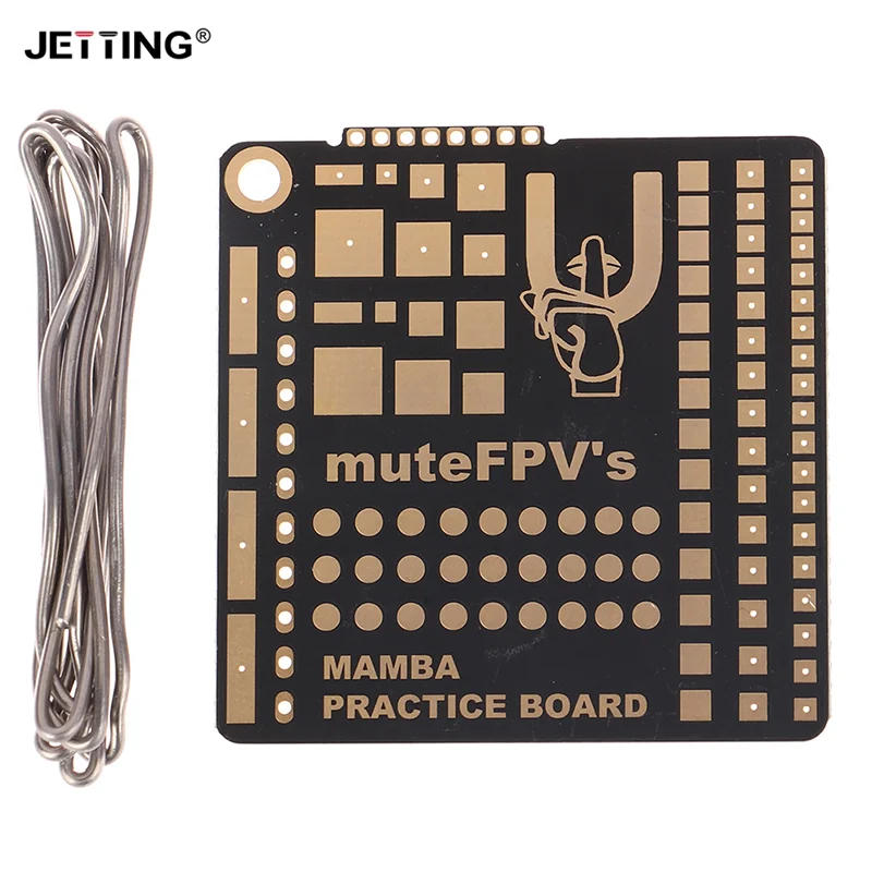 New DIATONE MAMBA Soldering Practice Board 49X49X1.6mm For FPV Beginner New Pilots Improving Soldering Level DIY Parts