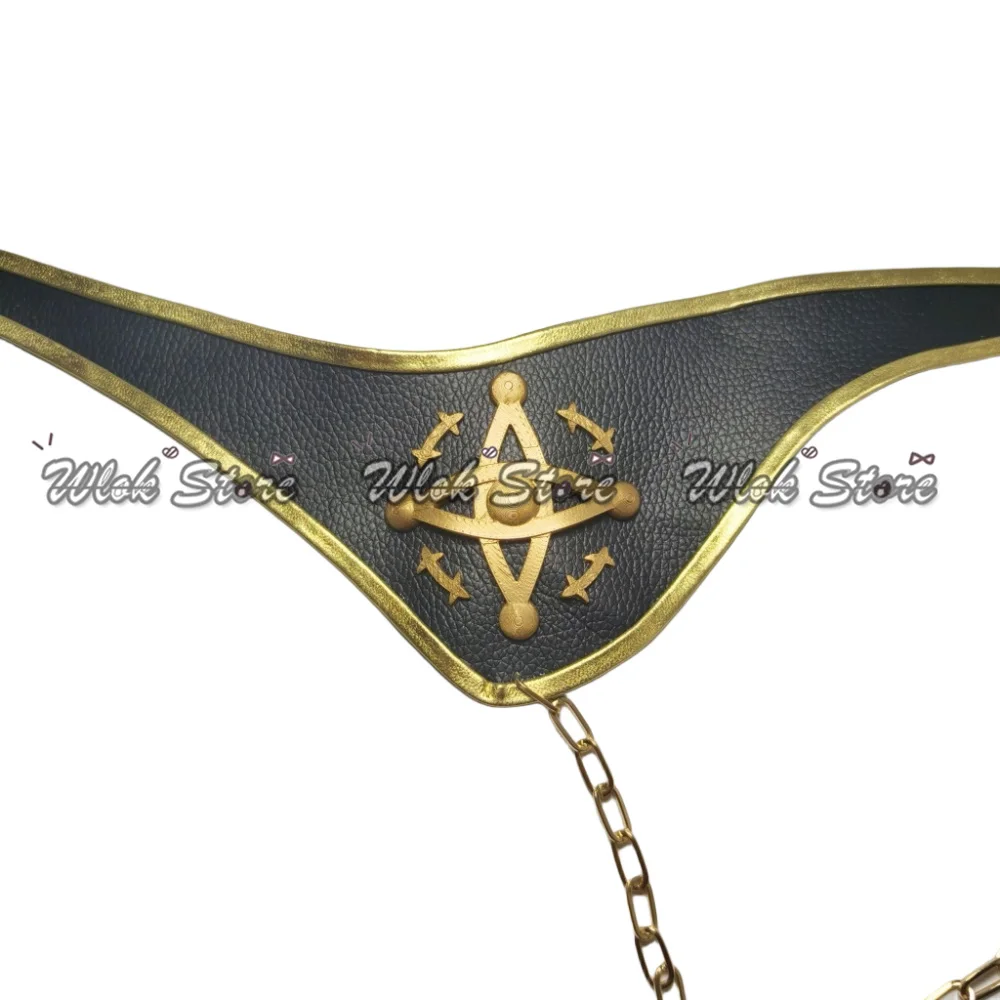 Spiel Honkai Star Rail Anaxa Cosplay Eepatch Ohrring Tattoo Aufkleber Anaxagoras Cosplay Zubehör Für Halloween Party Männer Frauen