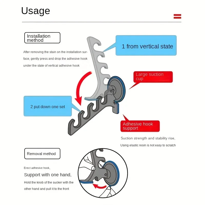 1/2 Stück Angelrutenhalter für die Autobefestigung mit Saugnapf, Klippsensor, Meeresangelruten-Aufbewahrungsvorrichtung, Angelzubehör – Detail 7