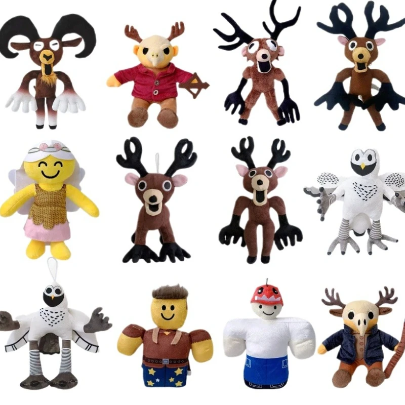 Nuovo disponibile 10 stili Baby 99 notti Cervo Peluche Doll 99 notti nella foresta Periferiche anime Giocattolo Regalo di Natale di Halloween@@