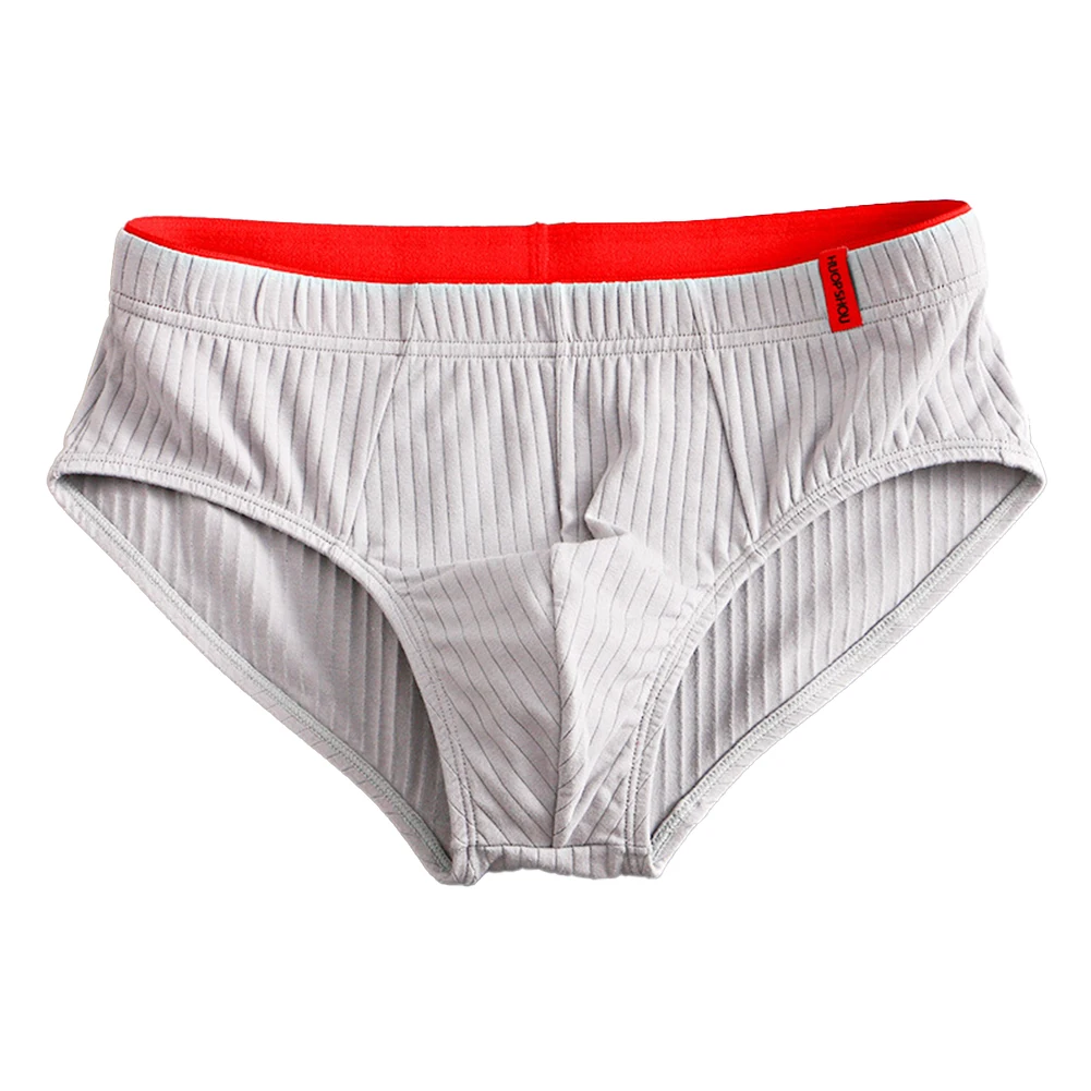 Männer täglich Slips dünne Mesh Unterwäsche solide weiche Baumwolle Shorts Höschen Bugle Pouch Unterhose atmungsaktive elastische Dessous