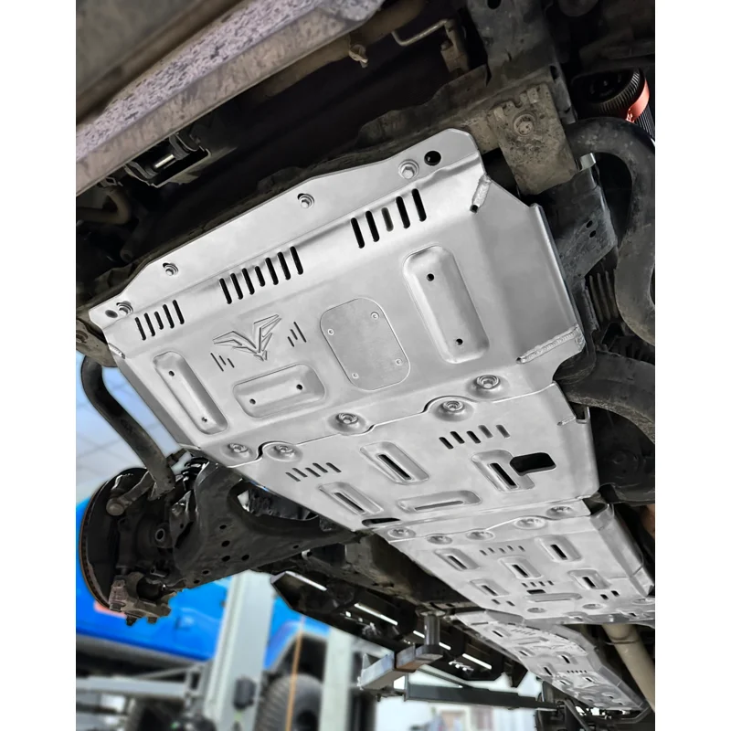 Al-Mg سبيكة تويوتا تندرا حماية الهيكل السفلي على الطرق الوعرة لوحة التزلج للمركبات #5