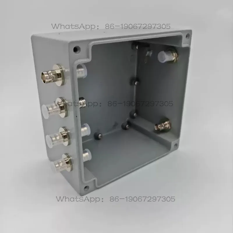 140-140-100Mm Junction Box Aluminum Alloy, Equipment Box, Multi-interface, Industrial Grade, Chassis Shell