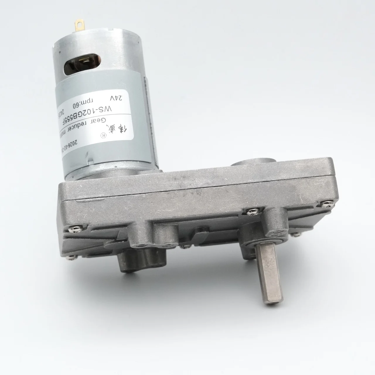 Industrial Automation Control Motor Remote Control Curtain BBQ Automatic Door Lock Carbon Brush Metal WS-555 DC Reduction Motor