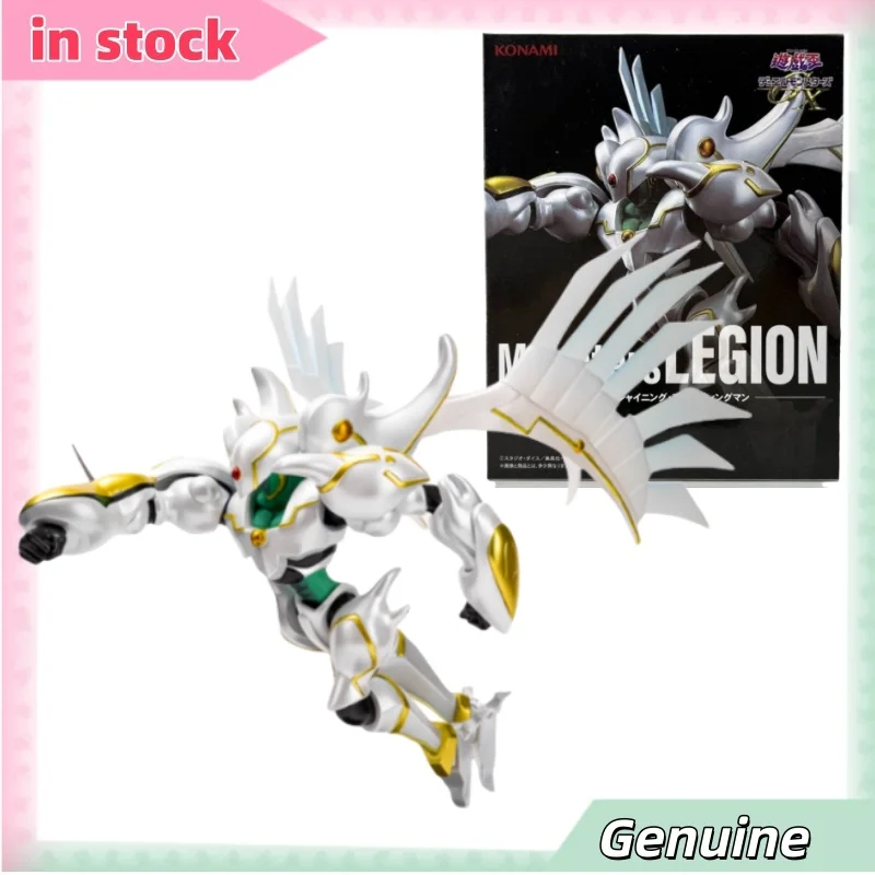 

【In Stock】Konami Monsters Legion Shining Flame Winged Hero Figurine - Yu-Gi-Oh! Anime Toy, Authentic Model For Collection