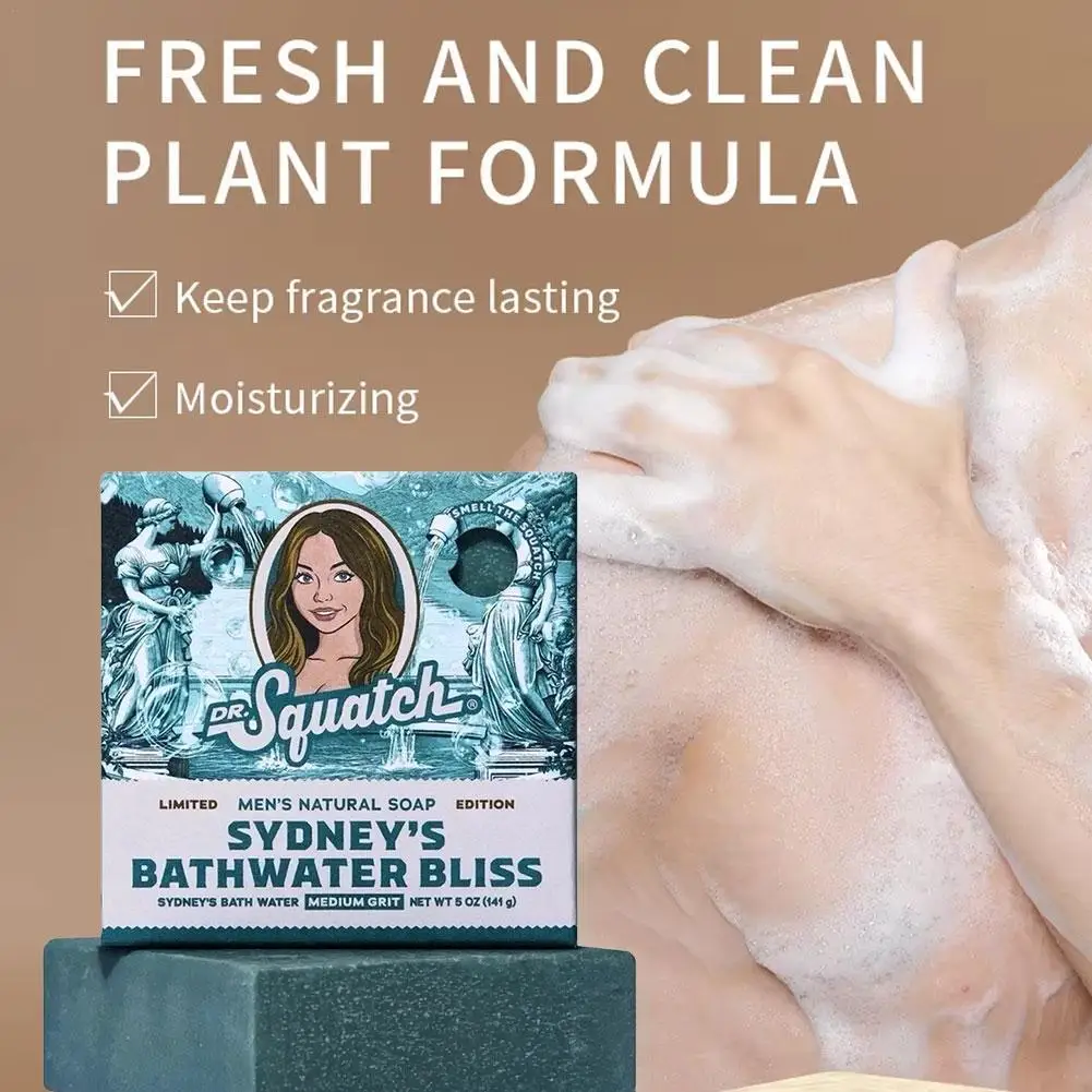 

Мужское мыло Sweeney's, натуральная растительная формула, увлажняющее и гладкое, многоцелевое мыло для ухода за кожей для мужчин