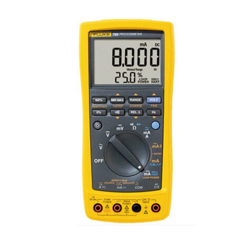 جهاز قياس العمليات FLUKE 789، جهاز قياس متعدد معايرة الحلقة النهائية + شحن سريع