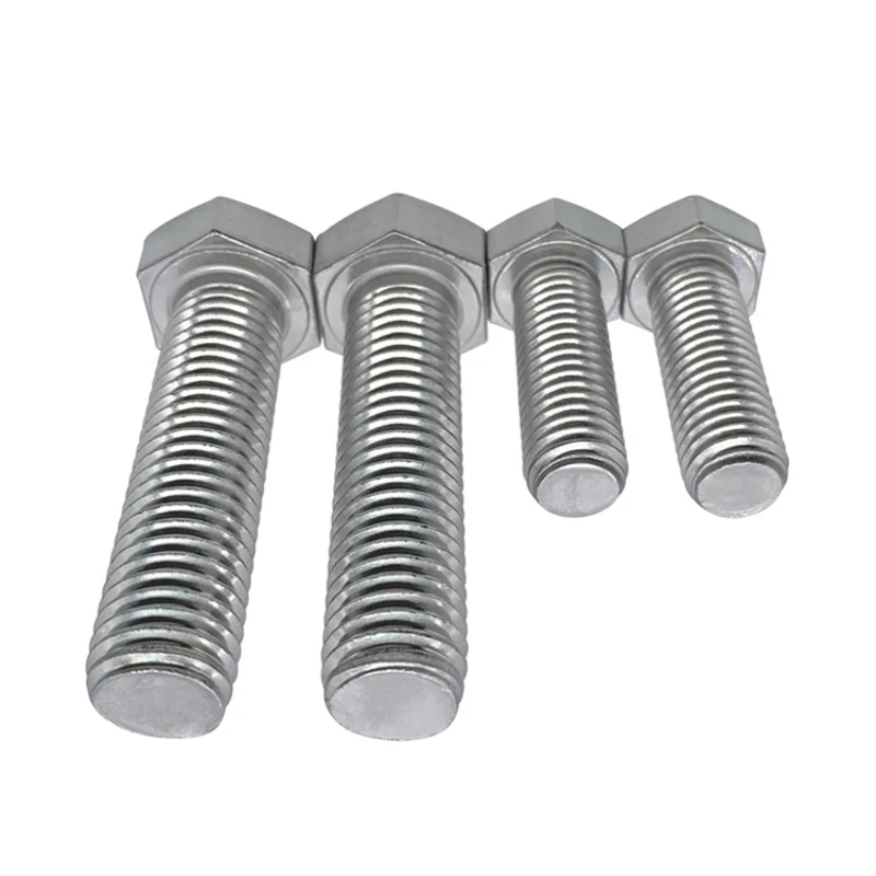 1-10PCS  5/16-24 UNF 1/4-28  UNF  10#-32 UNF Stainless Steel 304 British American Fine Tooth External Hexagon Screw Bolt