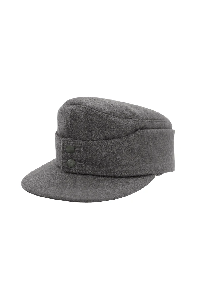 GHFC-004 Heer Elite Grey Wool M43 field cap