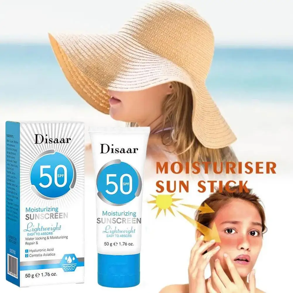 

Spf 50+ Moisturizing Sunscreen For Face Whole Body Use Whitening Sun Cream Protective Cream Anti-Aging Oil-control Skincare