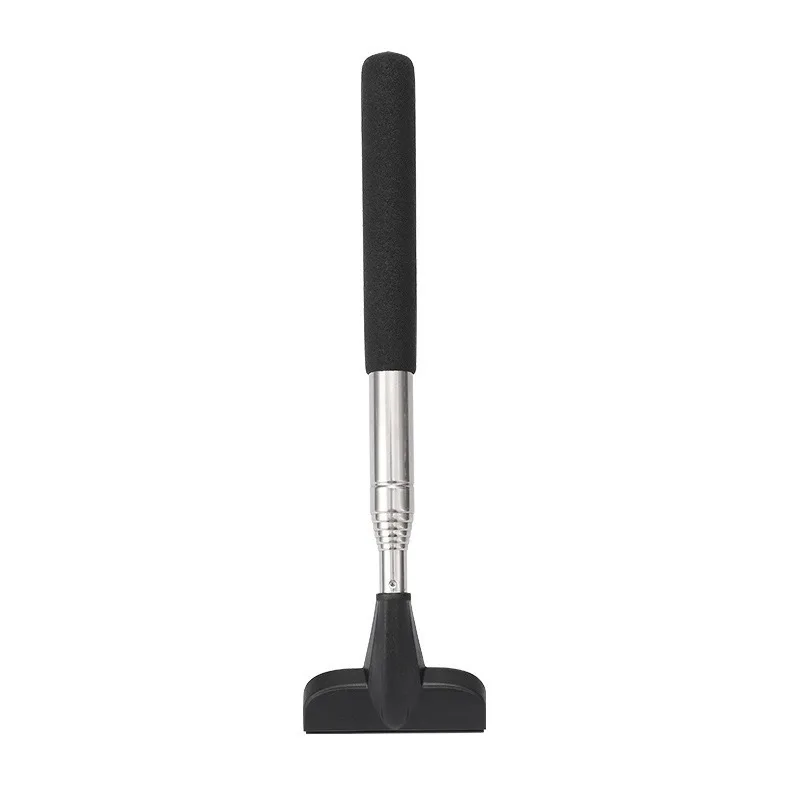 1pcs Car Rearview Mirror Wiper Cleaning Tool Black/Pink Car Accessories Handle Telescopic Auto Glass Window Cleaning Brush