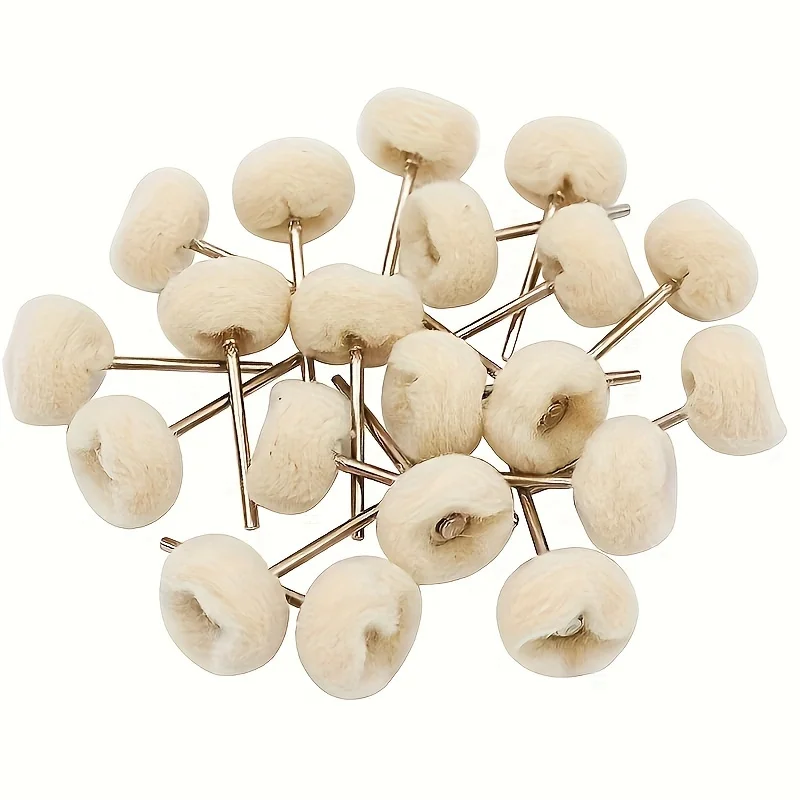 Kit de brosses pour perceuse électrique à tige de 2.35/3mm, 5 pièces, parfait pour les outils rotatifs, le polissage, le polissage et le métal abrasif, le bois et les bijoux