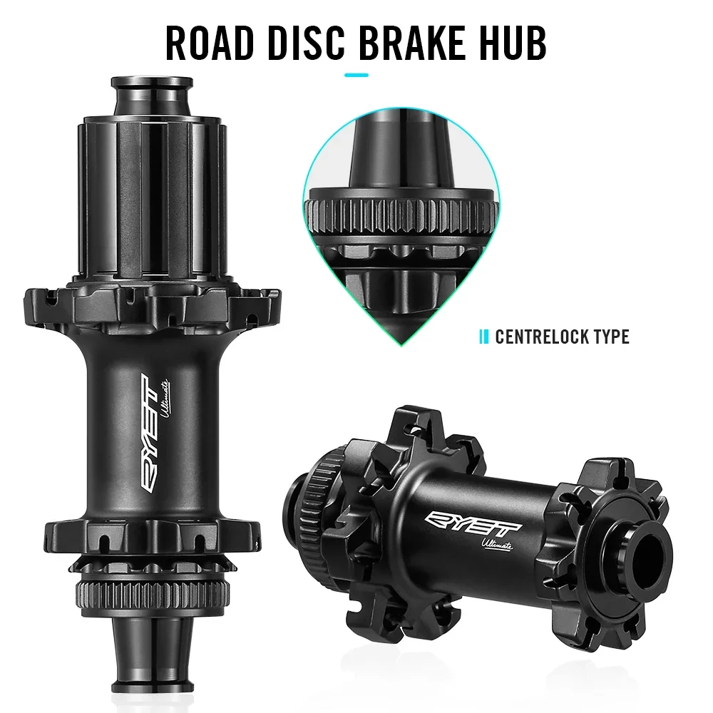 RYET الطريق الدراجة Freehub 21H 2:1 المتحدث 36T السقاطة HG/XDR Centerlock 12x100 مللي متر من خلال المحور مكبح قرصي الدراجات المحور