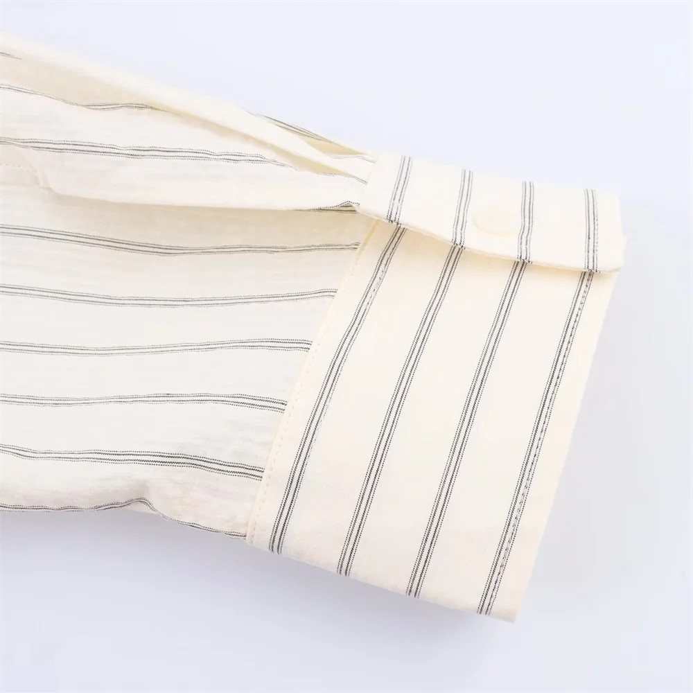 봄과 가을 신상 여성 의류 유럽 및 미국 스타일 패션 심플 타이 루즈 셔츠