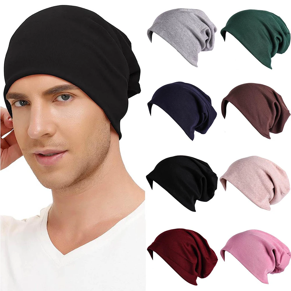 FS Classic Plain Skullies Beanies For Men Solid Color Winter Hats Warm Street Windproof Hip Hop Caps Women Slouchy Cap Bonnet