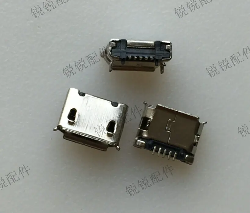 For  Tablet charger Android phone tail socket microUSB chassis V8 roll port 5P mobile phone charging port chassis