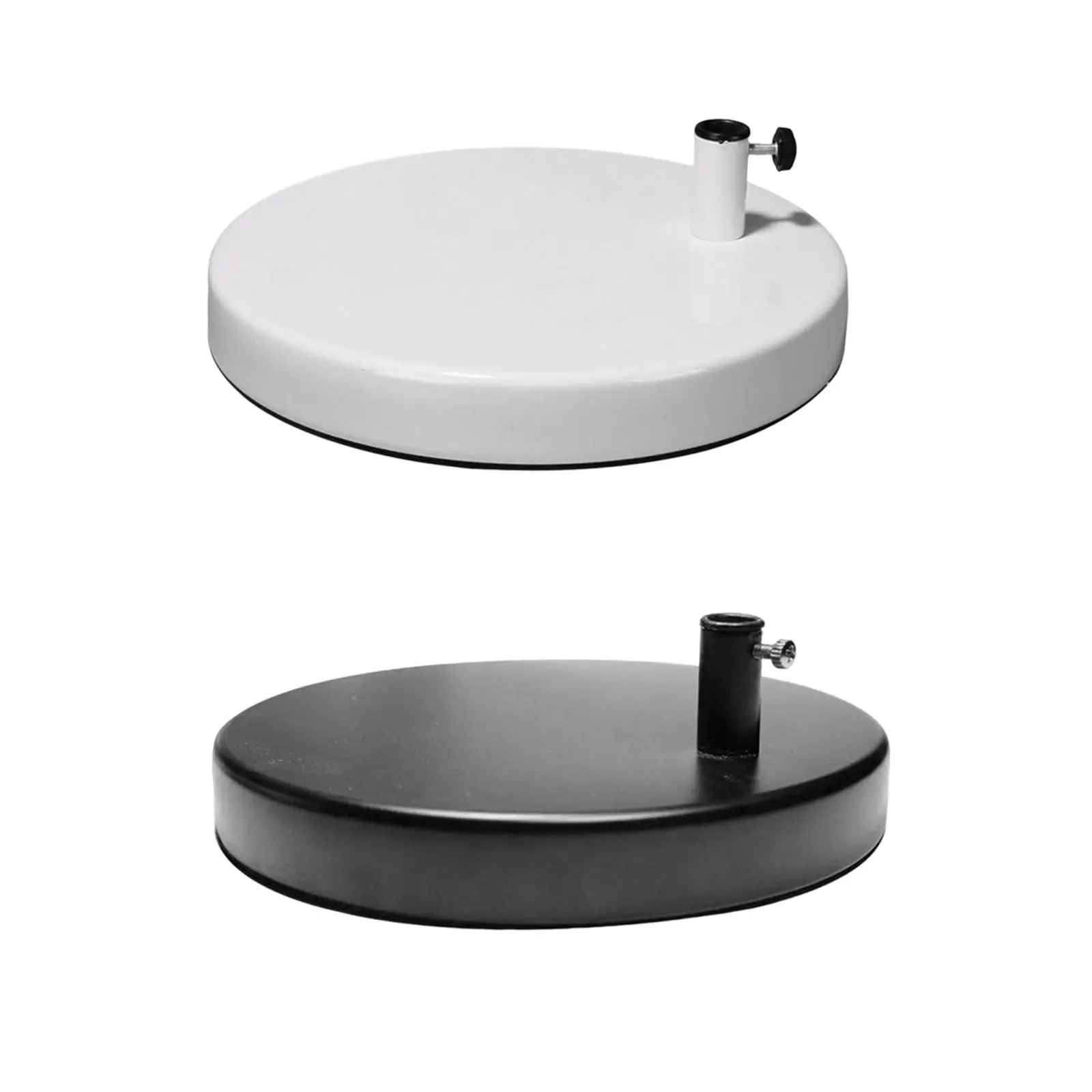 Universal Desk Lamp Base 12mm Central Hole 7.5'' Round DIY Metal Base for Table Lamp, Bedside Lamp Accessories