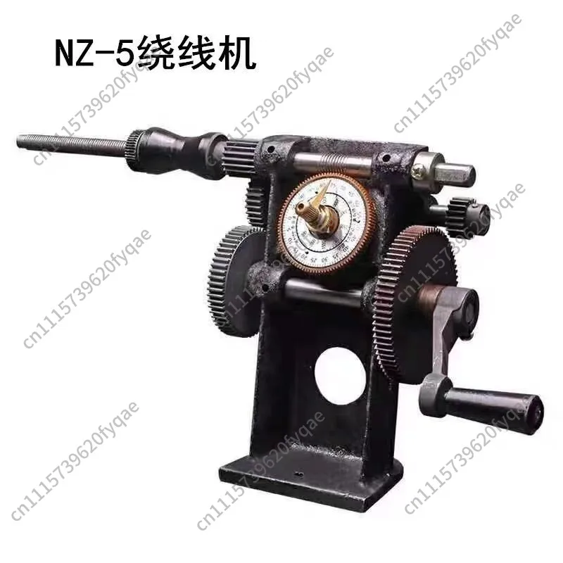 NZ-1 NZ-5 Dual Speed Hand Crank Coil Winder with Mechanical Counter