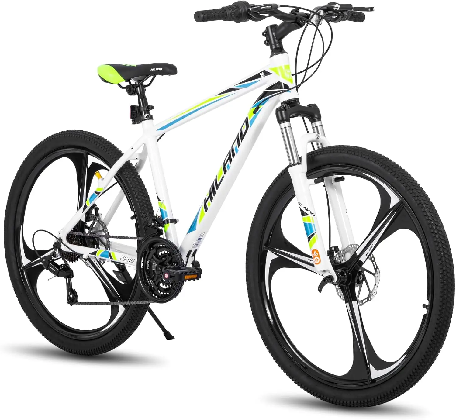 Mountain Bike, 3/6/Multi-Spokes, 21 Speeds Drivetrain, Aluminum Frame 26 Inch Wheels, Disc-Brake Bike for Men Women Men's