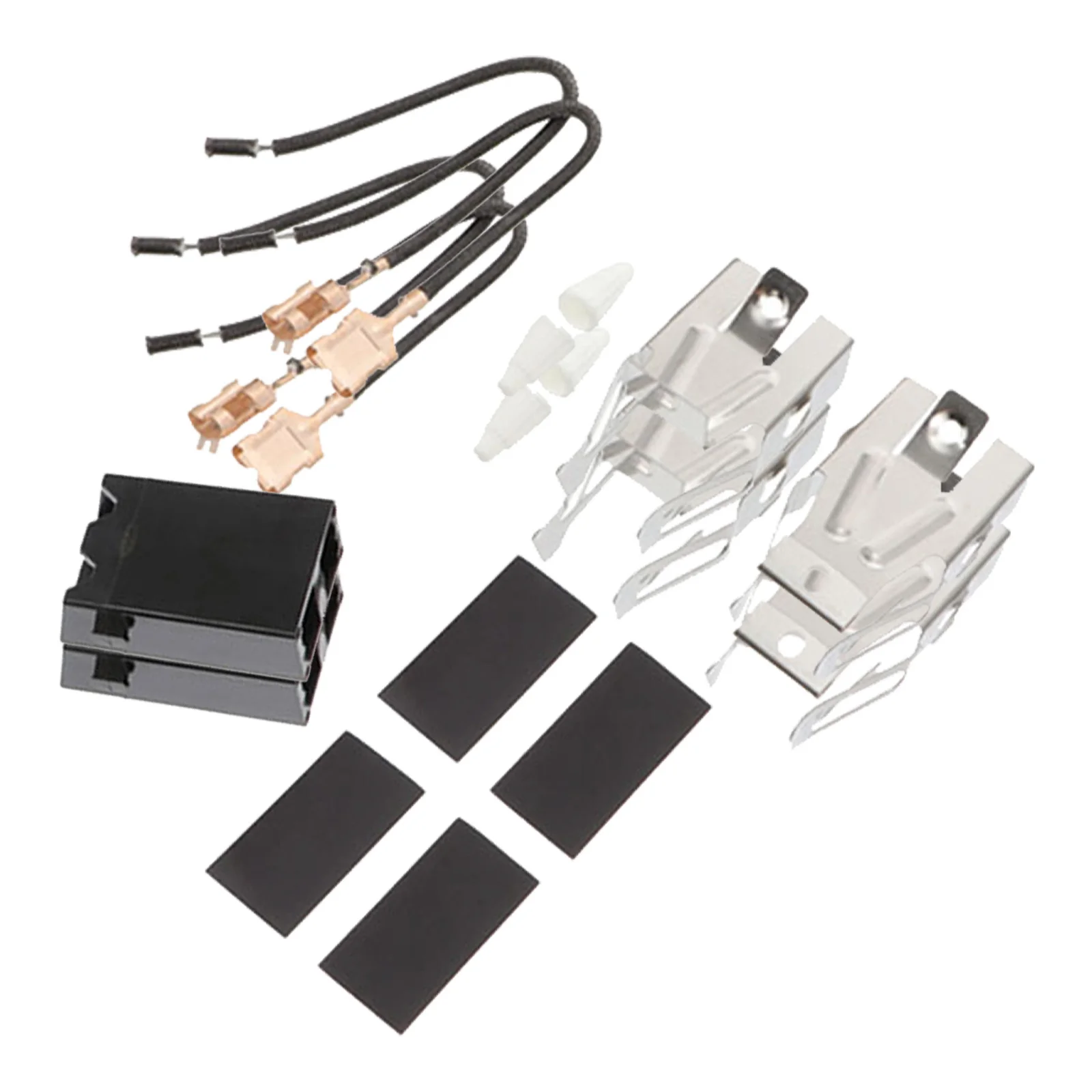 

2Sets Reliable Range Burner Receptacle Kit for Stove Oven Direct Replacement Durable and Well-Tested Range Burner Receptacle Kit