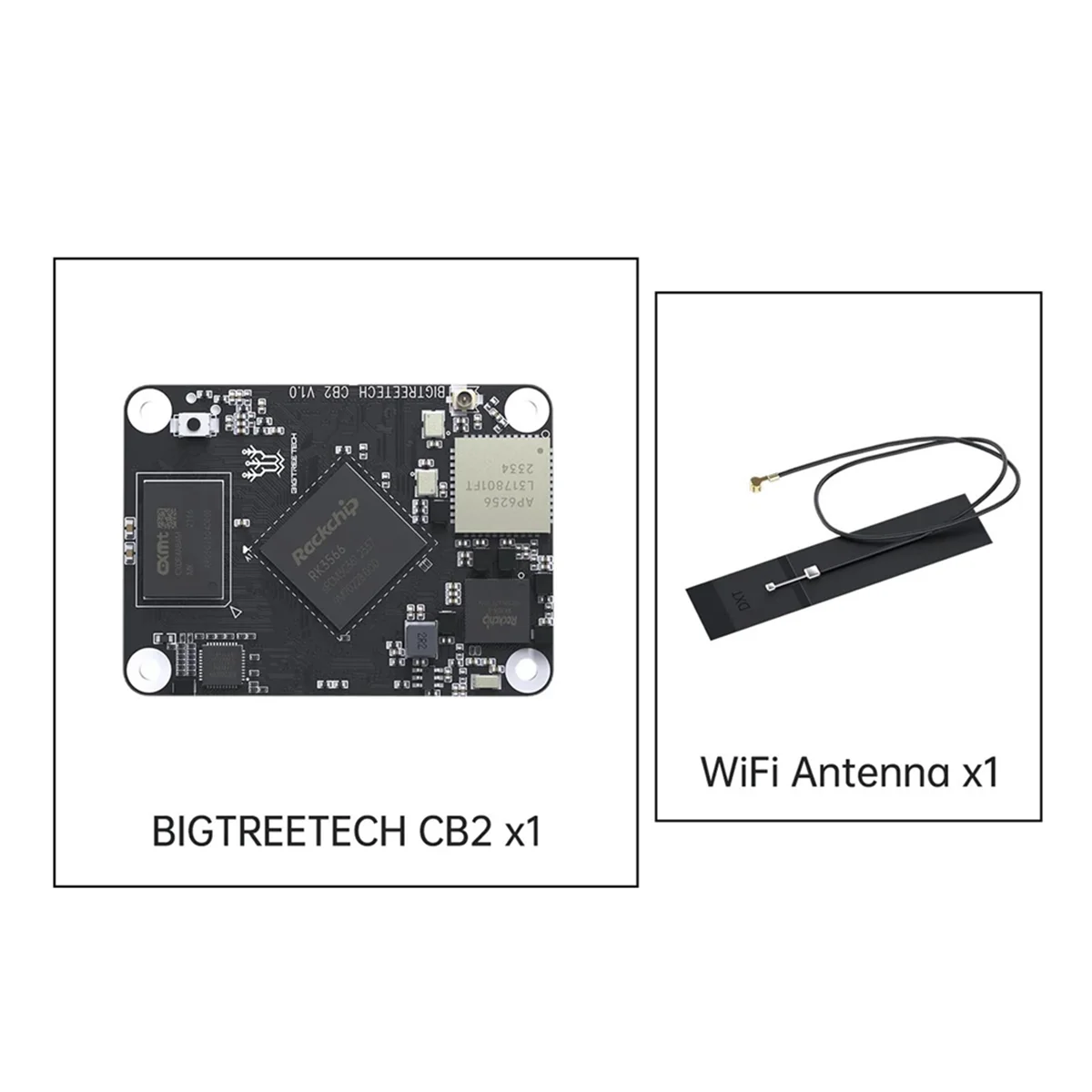 N35R_DU BIGTREETECH BTT CB2 Placa central SKR MINI E3 V3.0 Manta M8P para Klipper