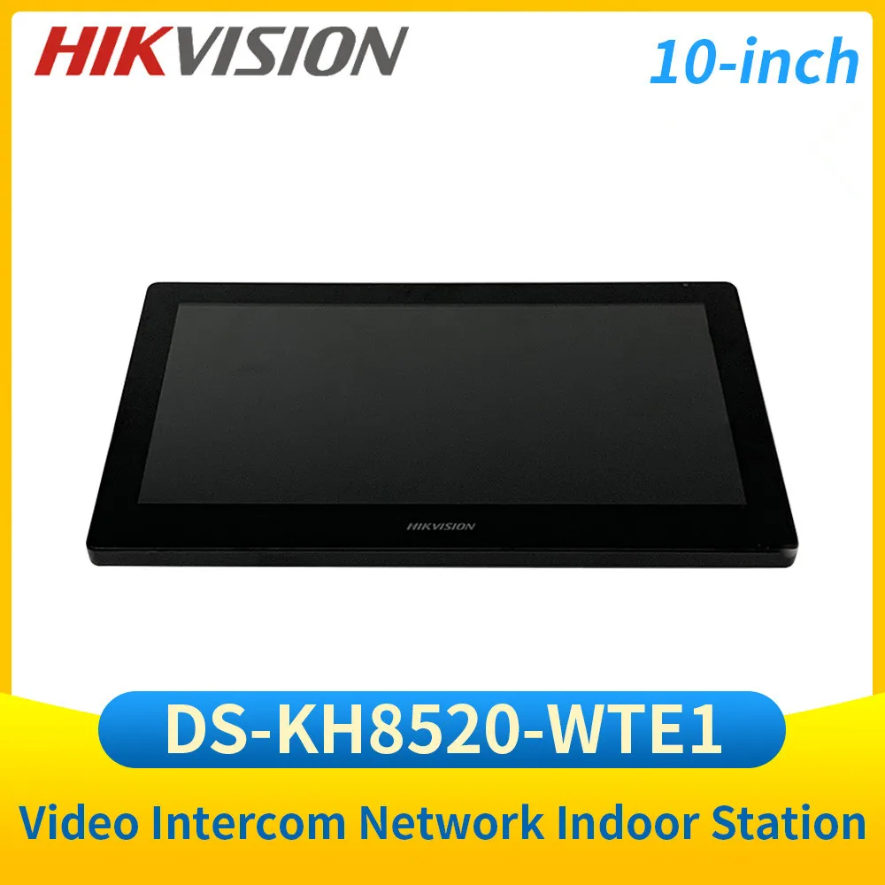 Hik DS-KH8520-WTE1 Wireless IP Indoor Station 10-inch POE  WIFI Video Monitor