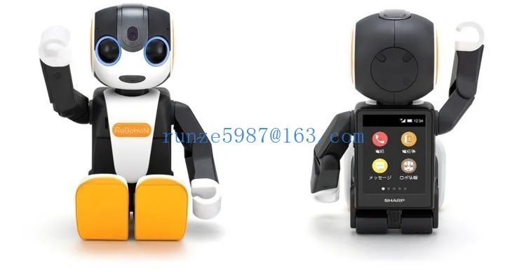 Robot Mobile Phone RoBoHoN Projector Can Walk Somersault