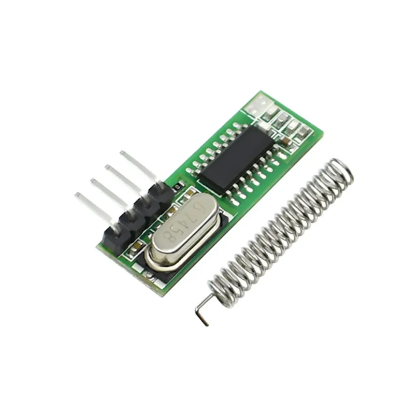 Modulo ricevitore e trasmettitore RF, supereterodina, telecomandi per Arduino, modulo Wireless, kit fai da te, 433 Mhz