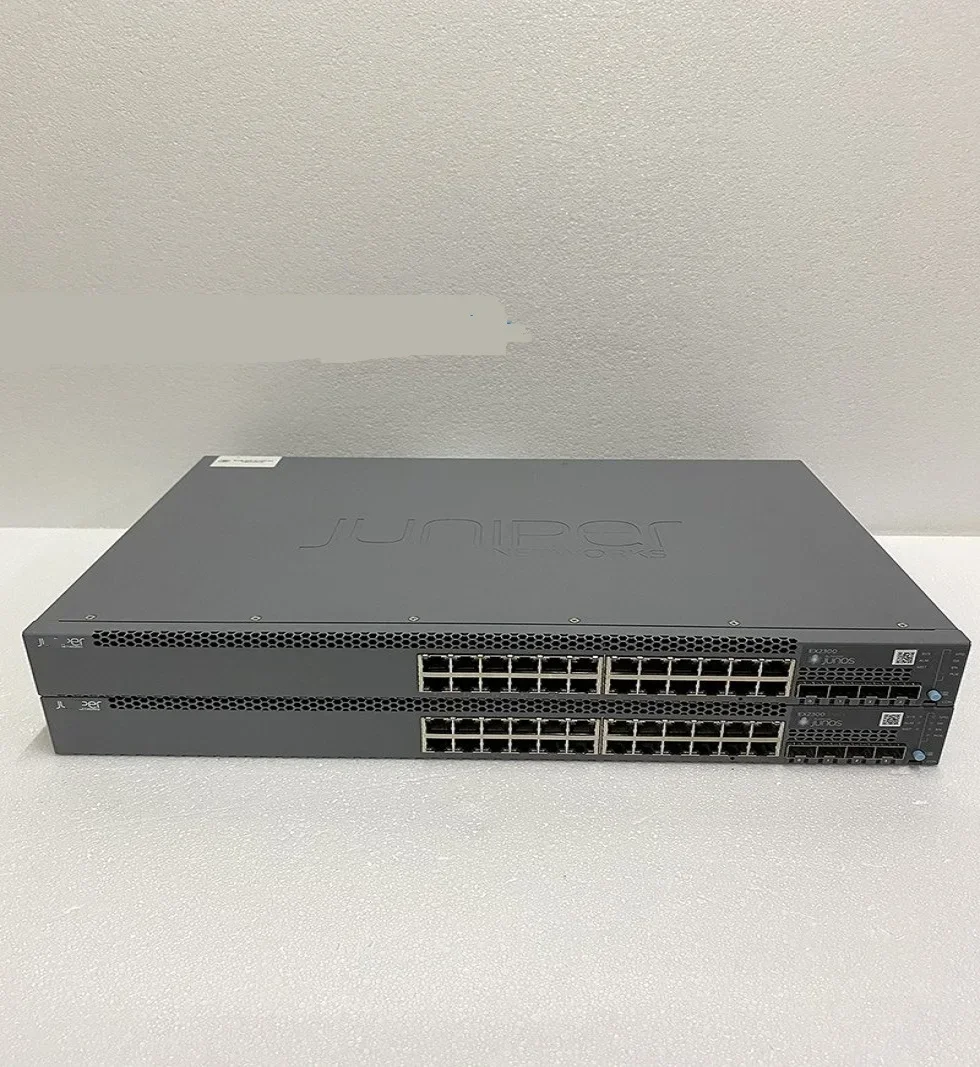 EX2300-24P 24-портовый коммутатор 10/100/1000BaseT PoE+ 4x1/10G SFP/SFP+