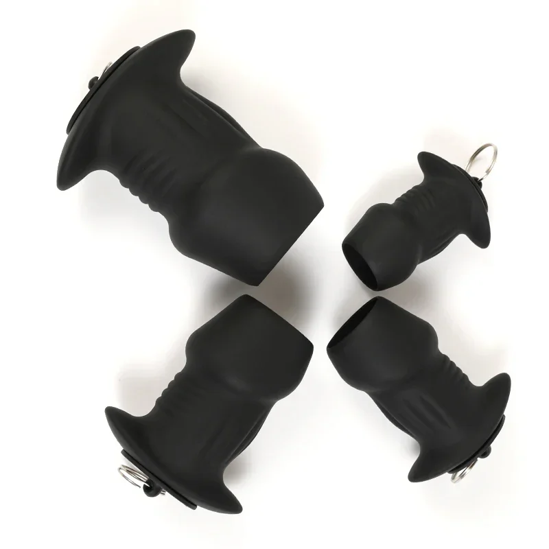 جوفاء سيليكون الشرج حبة بعقب المكونات الشرج موسع نفق التوسع حقنة شرجية البروستاتا تدليك الجنس لعب للنساء الرجال الاستمناء #6