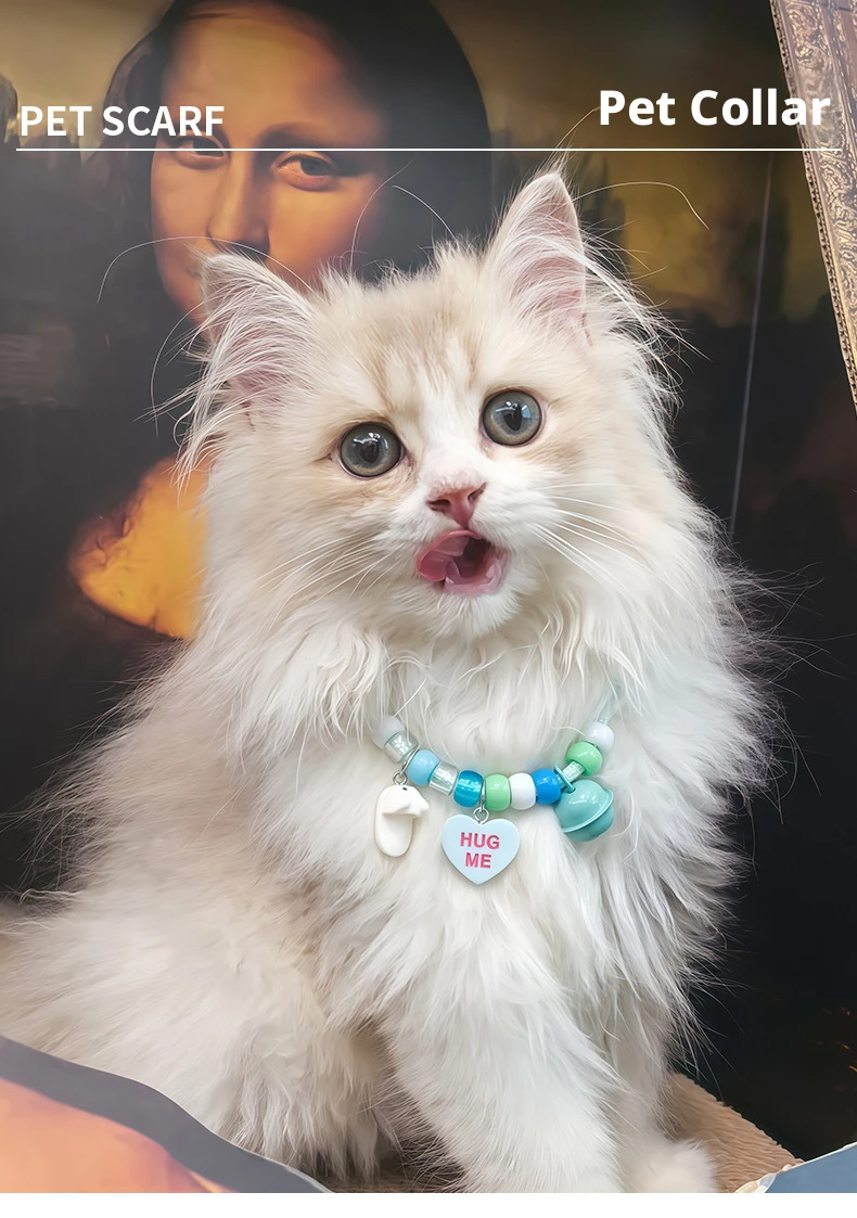 Anti-Wander-Glockenhalsband für Katzen und Hunde, atmungsaktiv, bequem, nicht einschnürendes Design, erfrischendes Halsband – Detail 2