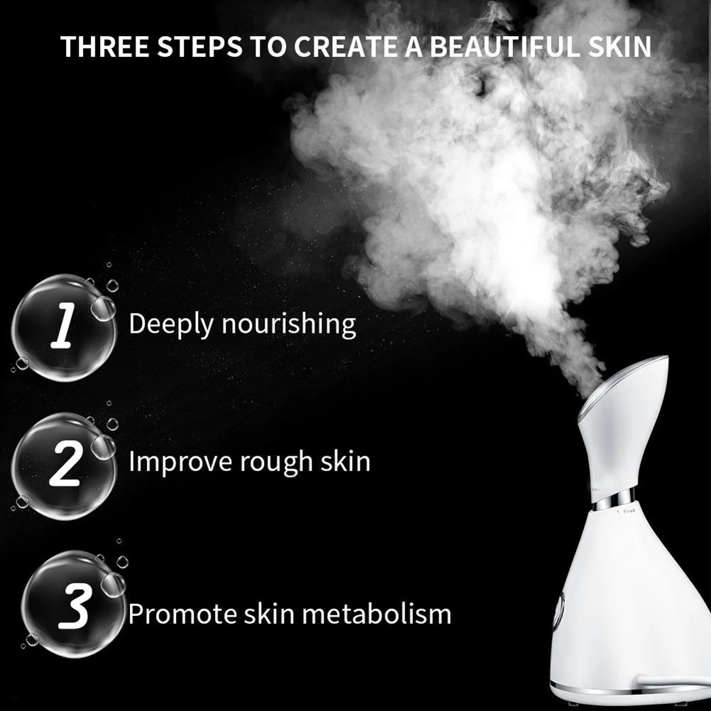 

Beauty Steaming Face Instrument Spray Hydrating Facial Nano Cleansing Instrument Household Steaming Device Us Plug