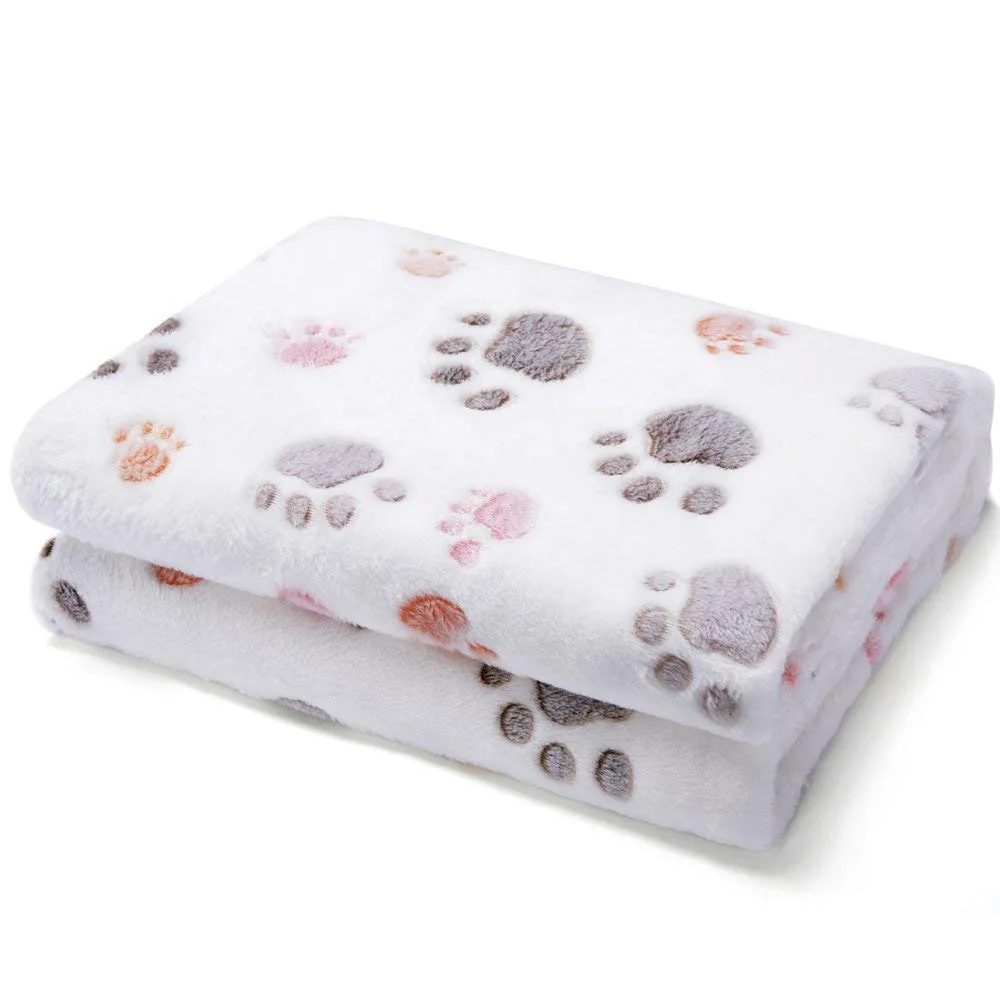 

Wholesale Best-selling Colorful Comfortable Soft Washable Durable Flannel Pet Cat Dog Blanket Mat