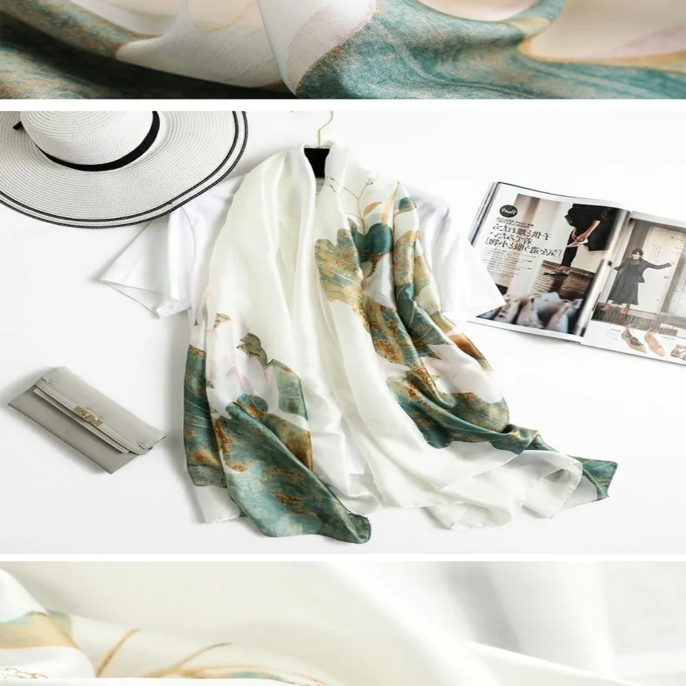 Gran oferta, bufandas de playa estampadas, camisa elegante de gasa con aire acondicionado, cubierta de Bikini holgada antisol, Tops sexis