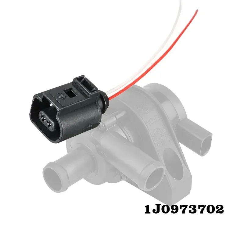 2 Pin Electrical Harness Connector Plug Wiring For Golf Passat Touran Rabbit Polo Tiguan A4 A6 A8 Q5 Q7 1J0973702