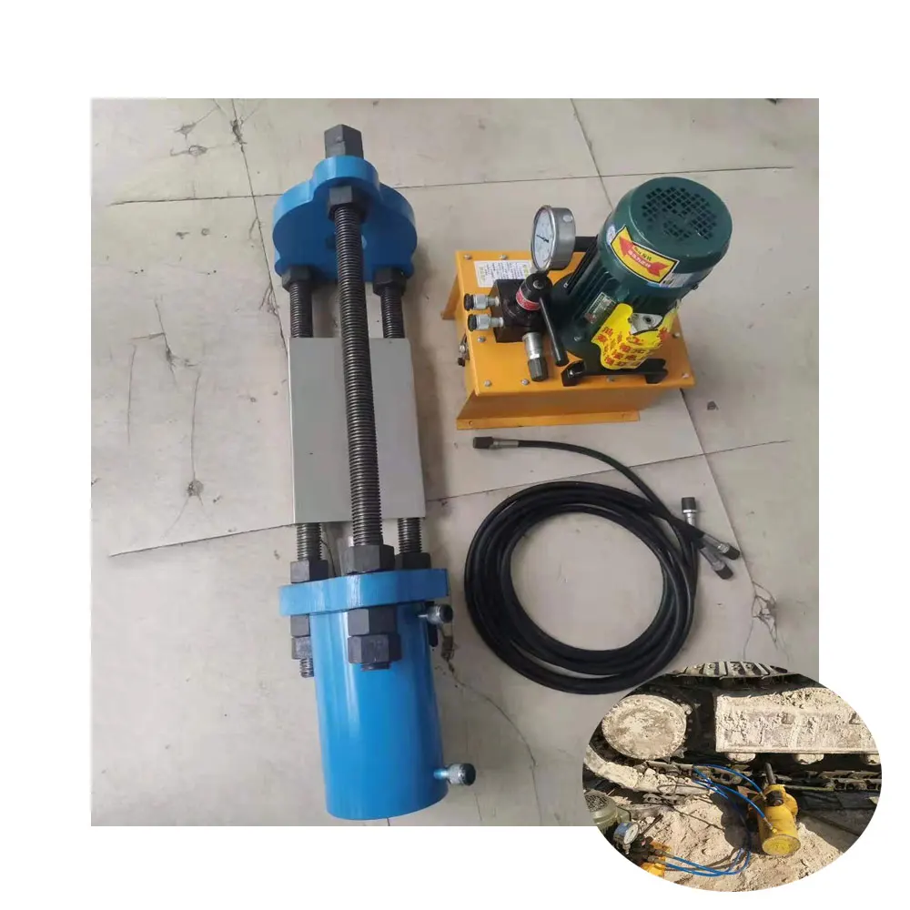 Quality Sales Efficient Manual Hydraulic Pin Disassembly Equipment High Precision Excavator Chain Press Machine