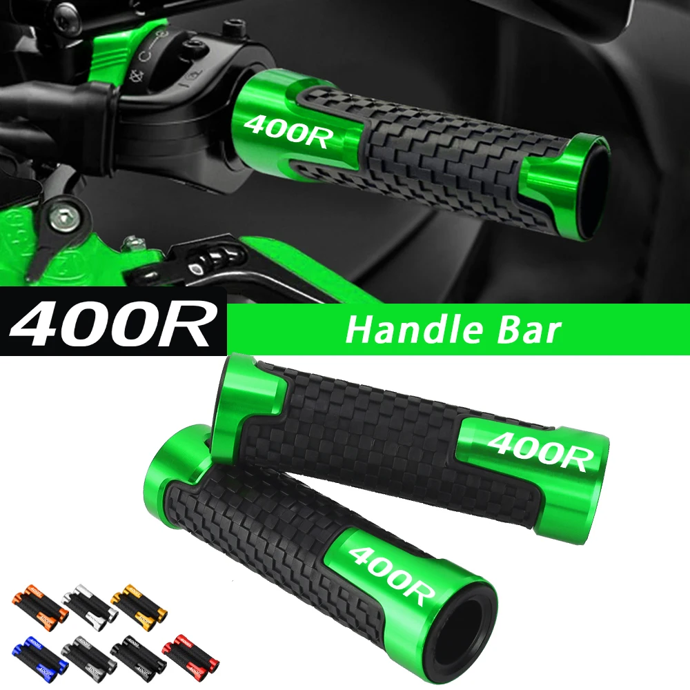 

FOR KAWASAKI NINJA400 ninja400R 2018-2022 21 Motorcycle 7/8" 22MM Non-slip Handle Bar Grip Rubber Handlebar Grips 2025 2024 2023