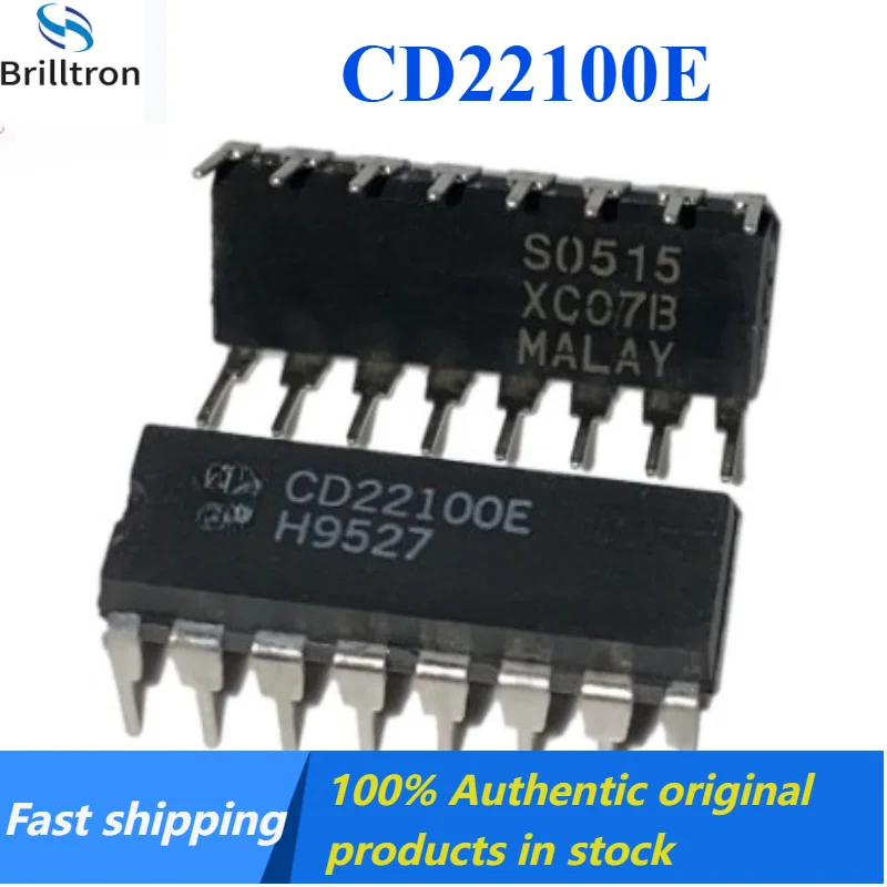2-10PCS CD22100E M22100BE Crosspoint Switch Chip DIP-16 Brand New Original in Stock , Fast Shipping.