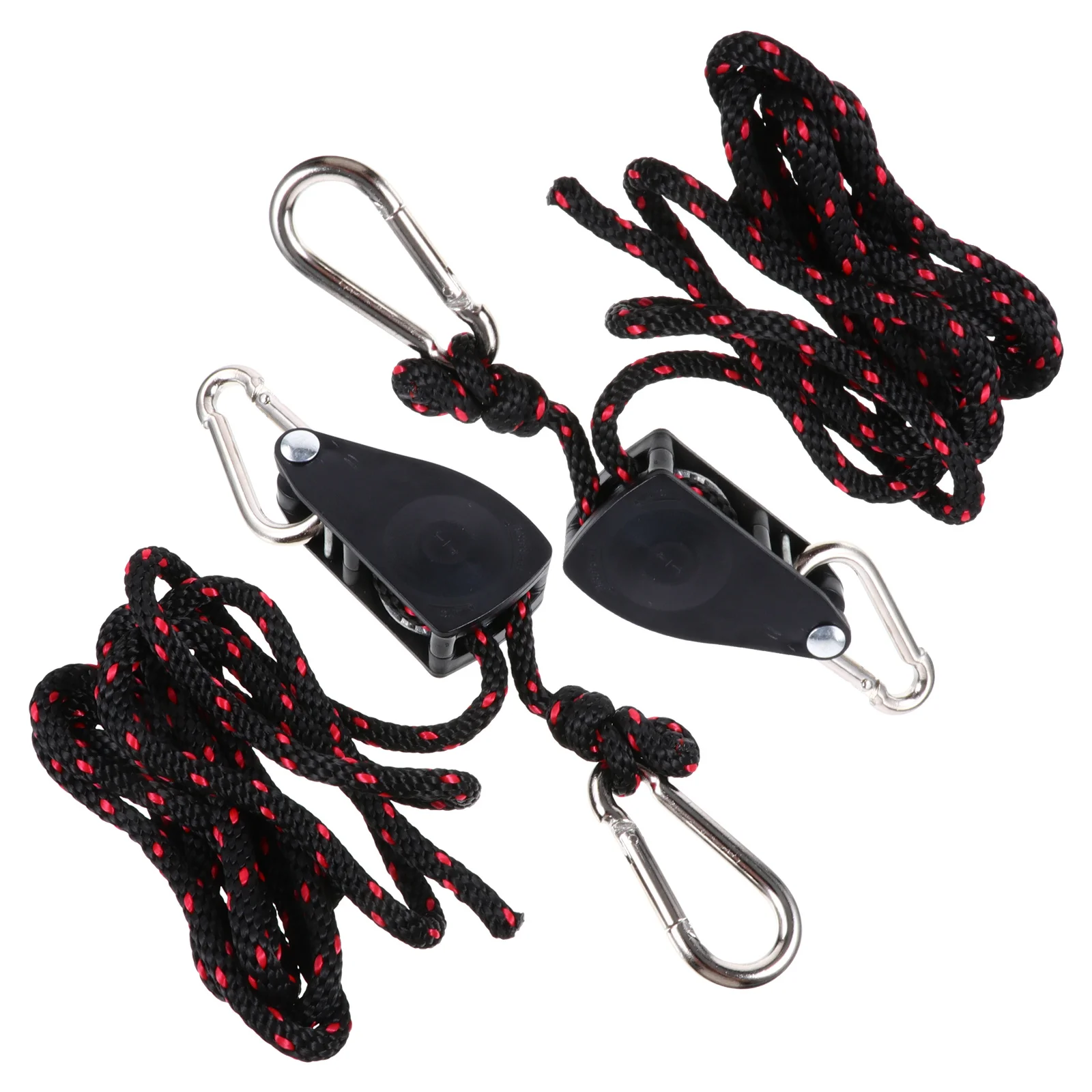 2 قطعة نبات قوي تنمو ضوء حبل شماعات سهلة الاستخدام نظام تعليق لمعدات التهوية المشجعين النبات تنمو حبل الضوء