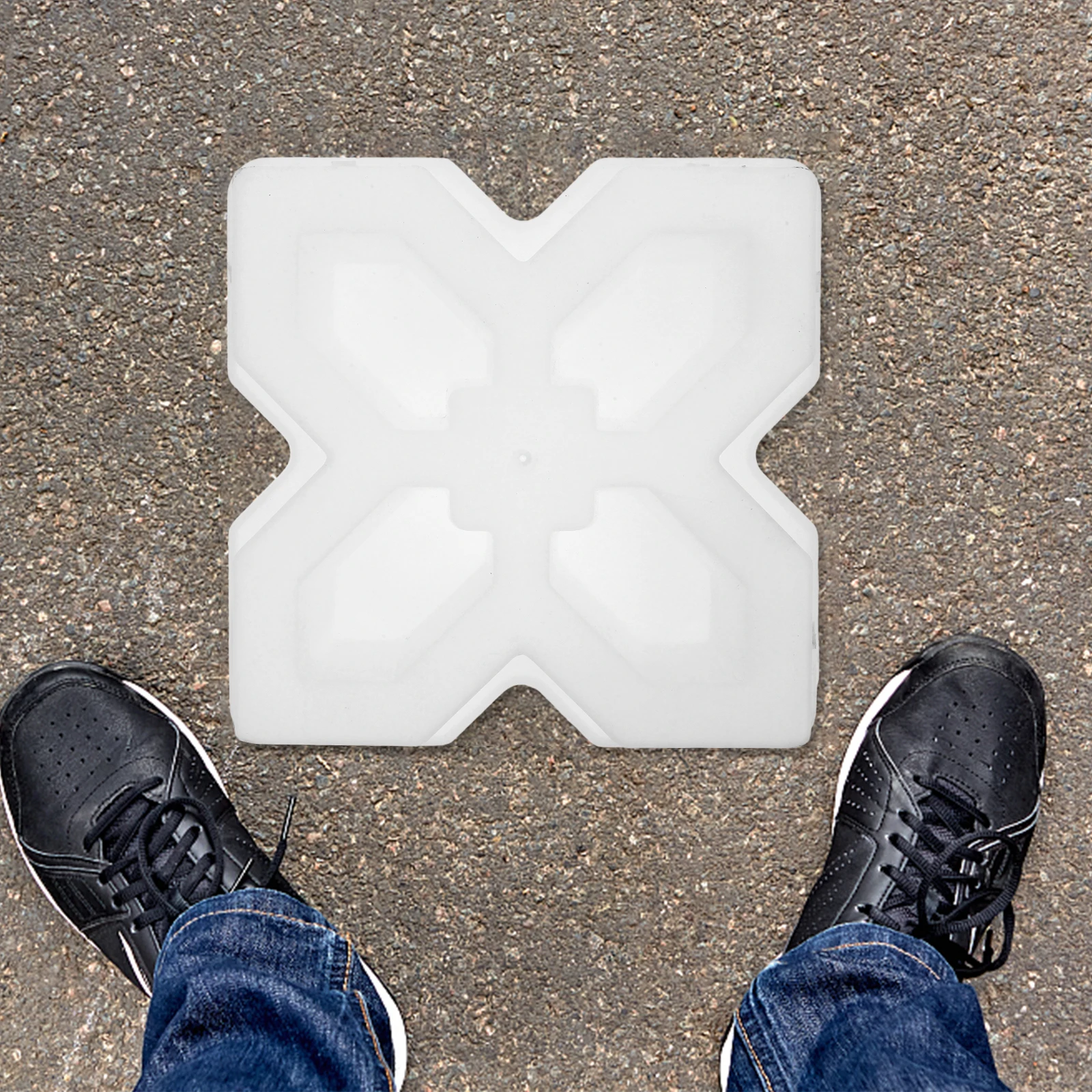 

30X30X6Cm Cement Mold Pavement Stone Reusable Concrete Stepping Stone Molds Garden Lawn Patio Pathway Slab Diy Tools For Paver