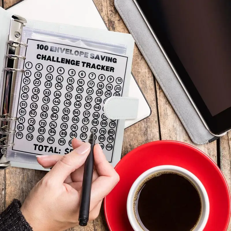 Папка-органайзер для денег, с конвертами, A5