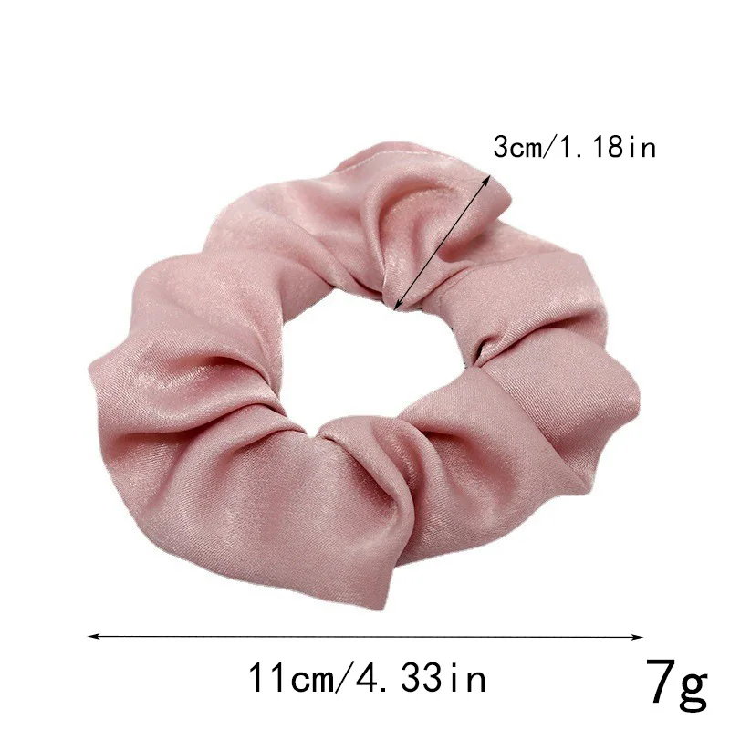 LOVINGSHA Hair Accessories Women Brand Solid Girl Hair Tie Lady Scrunchies Female Ladies Ponytail Hair Holder Rope NFDD039