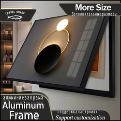 Decorative Painting Electric Meter Box Home Living Room Wall Art Print Decor Accessories Modern Minimalist Creative Mural Poster